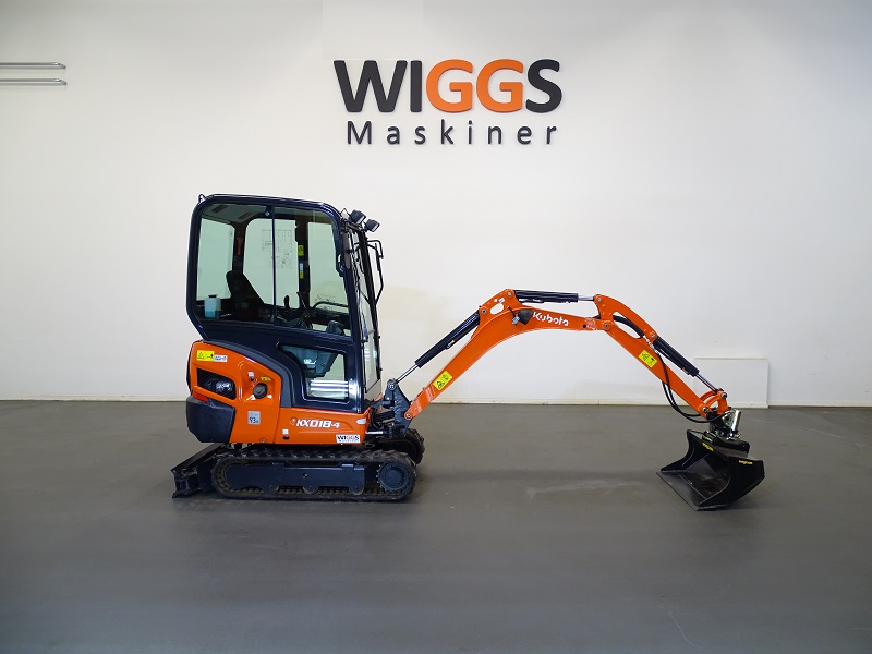 Kubota KX0184 Wiggs Maskiner